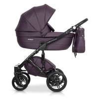 Детская коляска 2 в 1 Riko Naturo Ecco Plum